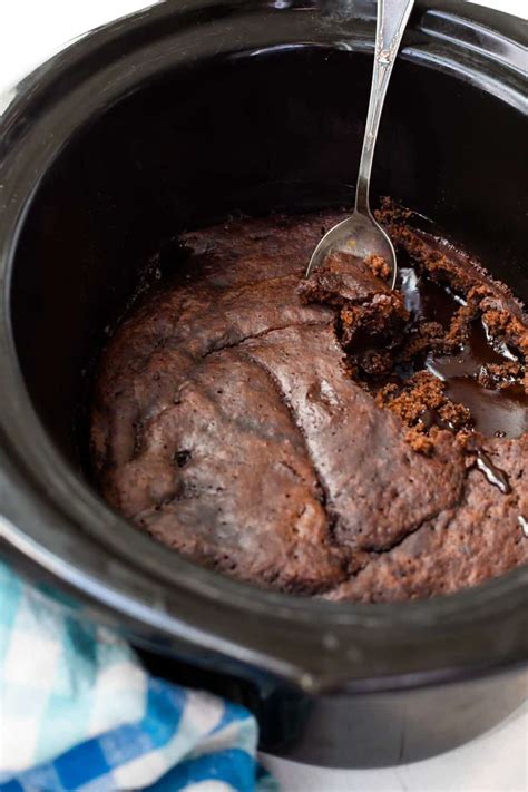 Slow Cooker Chocolate Lava Cake Culinary Hill