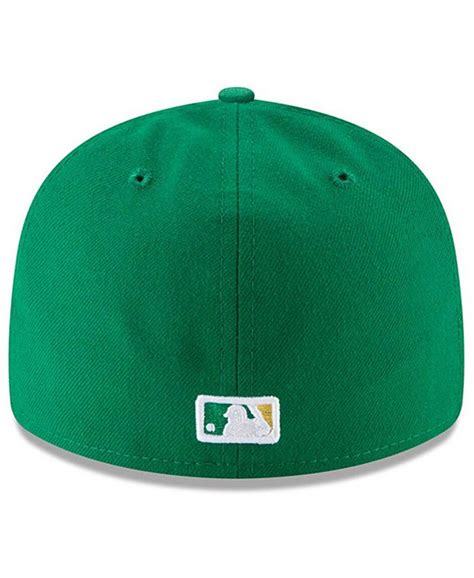 New Era Mens Green Oakland Athletics Alt Authentic Collection On Field