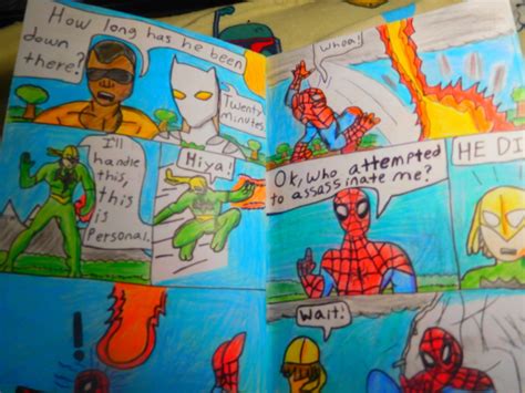 How To Make A Spiderman Comic Book Kahoonica