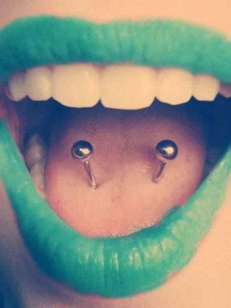 30 Gorgeous Tongue Snakebites Piercings Stud Curve Rings Page 15 Of
