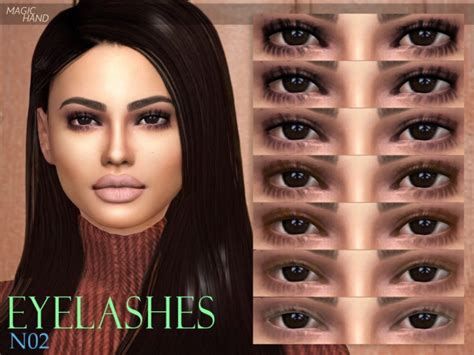 Destiny Eyelashes N82 By Pralinesims At Tsr Sims 4 Updates