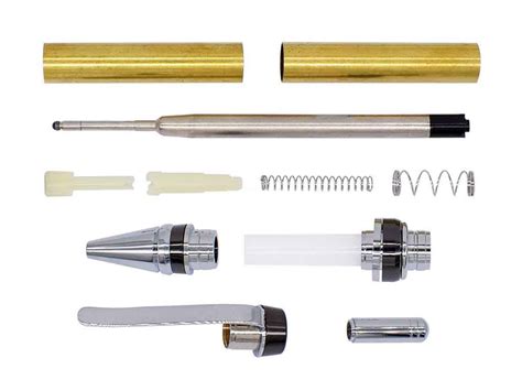 Cigar Click Pen Kit Chrome And Gun Metal Exoticblanks