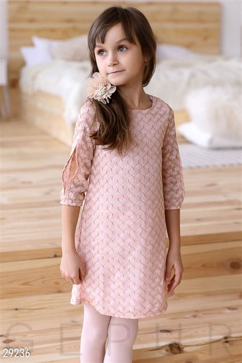 Детское платье-трапеция (арт. 29236) ♡ интернет-магазин Gepur