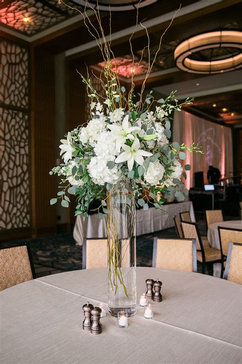 Lilies And Orchids For A May Wedding At The Westin Flowers By Tami Flower Centerpieces