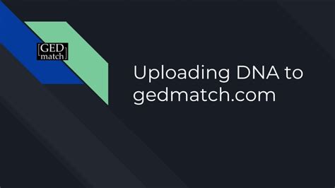 GEDmatch genesis uploading of Ancestry DNA kit - YouTube