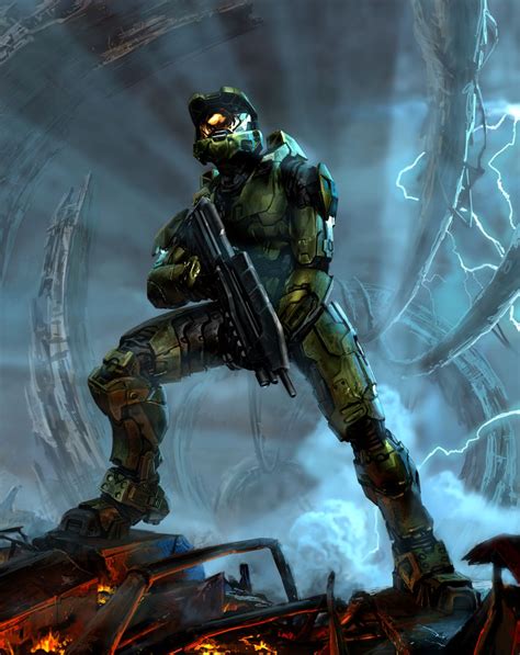New Halo 3 Concept Art Released Halo Video Game Halo Armor Halo Spartan