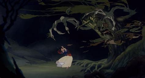 Animated Film Moments Disney Snow White Haunted Forest Disneyexaminer