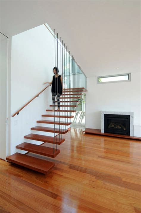 Modern Wood Stairs Move And Relax Interior Design Ideas