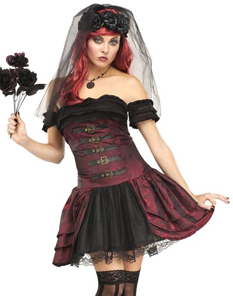 Fun World Sexy Dracula Bride Vampire Queen Steampunk Womens Halloween