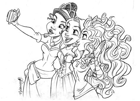 Dibujos Animados De Las Princesas De Disney Para Colorear Para Colorear Images And Photos Finder