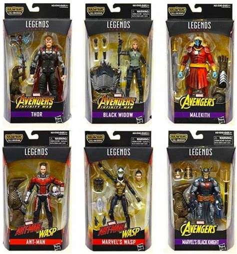 Marvel Legends Avengers Infinity War Wave 2 Set Of 6