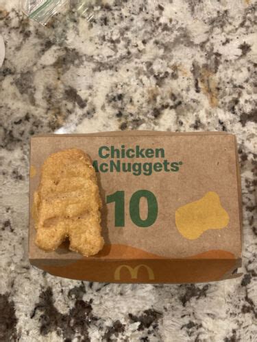 mavin rare among us shaped mcdonalds chicken nugget from new bts meal