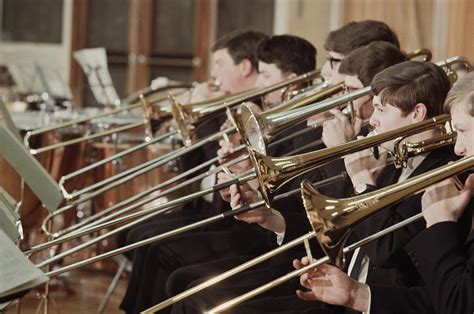 Trombone Players Photograph By Erich Auerbach Fine Art America