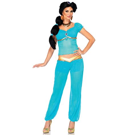 Princess Jasmine Womens Costume Aladdin Disney Adult Sexy Whole New