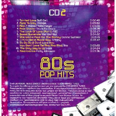 80s Pop Hits Cd Mp3 Buy Full Tracklist