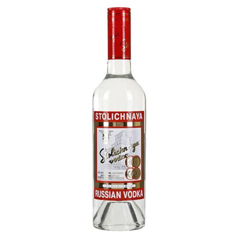 Vodka Stolichnaya V Akci Levně Kupicz