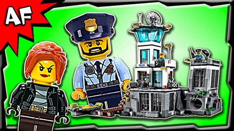 Lego City Prison Island 60130 Stop Motion Build Review Youtube