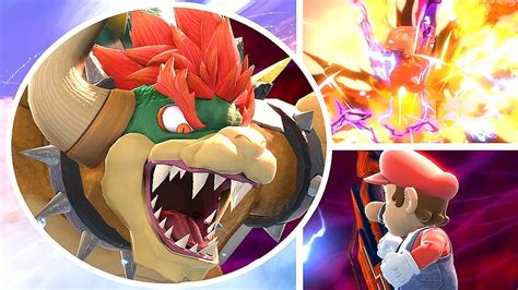 Super Smash Bros Ultimate Final Boss Giga Bowser Mario Classic Mode Walkthrough Youtube