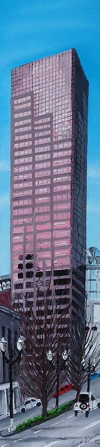 Home > california banks > los angeles banks > u.s. Portland Oregon Us Bank Corp Tower Painting by Dunbar's ...