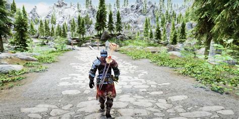 Fully Modded Skyrim Looks Like A Brand New Game Screen Rant