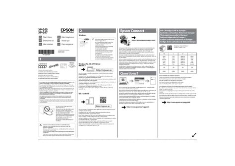 Cartouche epson xp245 francetoner vous conseille le meilleur du compatible : Notice EPSON XP-245 - imprimante Trouver une solution à un ...