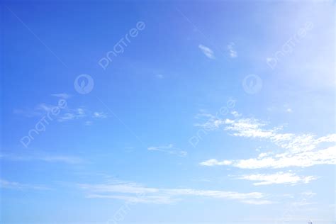 Blauer Himmel Und Weiße Wolken Wetterfotografie Sonniger Tag Das