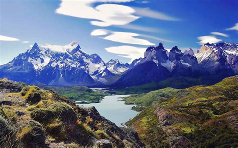 Torres Del Paine National Park Patagonia Chile Wallpaper Torres Del