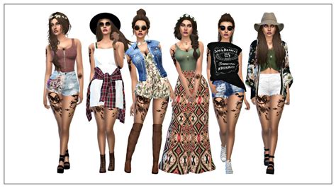 Resultado De Imagem Para The Sims 4 Hippie Sims 4 Sims 4 Clothing Sims