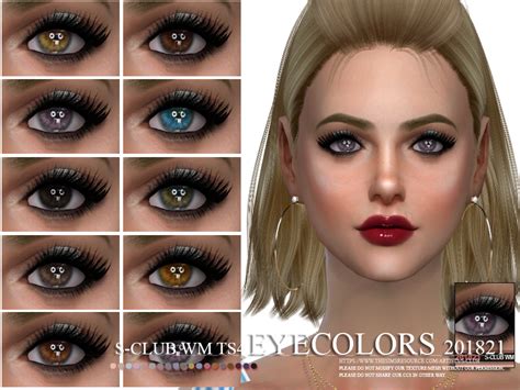 The Sims Resource S Club Wm Ts4 Eyecolors 201821