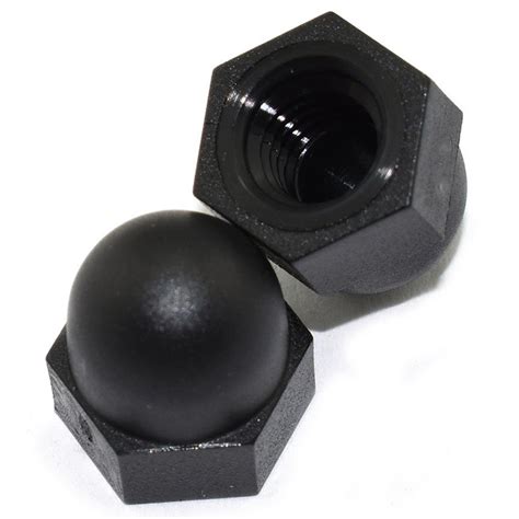 10pcs Nylon Dome Bolt Nut Protection Caps Cover Hex Hexagon Plastic M3