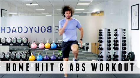 Minute Home Hiit Abs Workout The Body Coach Youtube