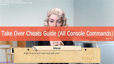 Take Over Cheats Guide All Console Commands Steamah