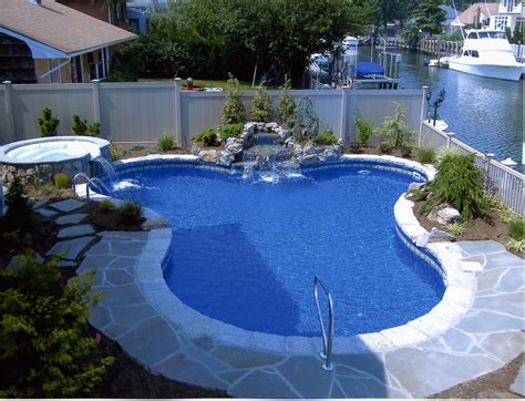 Backyard Landscaping Ideas Swimming Pool Design Homesthetics Inspiring Ideas For Your Home
