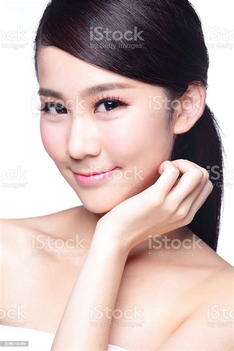 Beautiful Skin Care Woman Face Stock Photo Download Image Now Adult