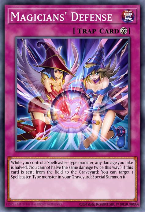 Magicians Defense Yu Gi Oh Card Database Ygoprodeck
