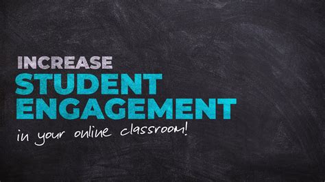 Increase Student Engagement In Your Online Classroom Youtube