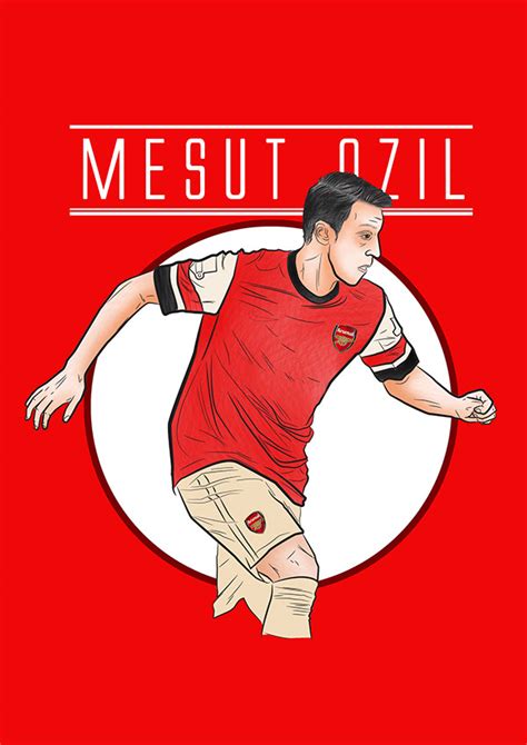 Mesut Ozil Arsenal On Behance