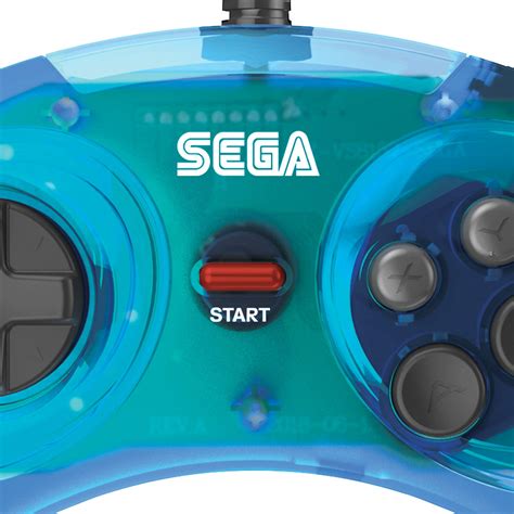 Buy Retro Bit Official Sega Mega Drive Usb 6 Button Controller For Mega