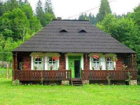 Traditional Romanian Country House Bucovina Suceava Countryside