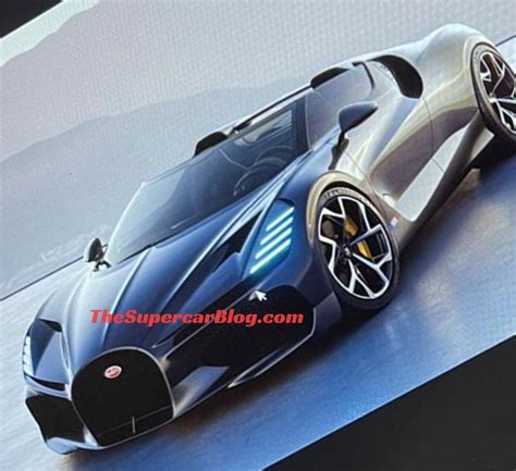 Exclusive Bugatti Mistral Aka Chiron Roadster Leaks Ahead Of Debut