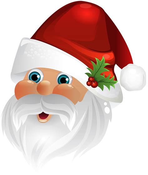 Santa Claus Christmas Clip Art Cute Santa Clipart Png Transparent