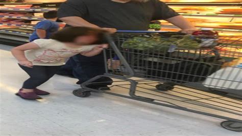Photo Shows Man Dragging Crying Girl Around Store By Hair Woman Says