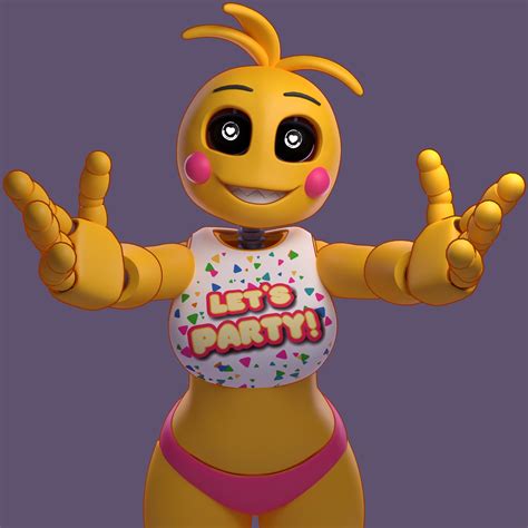 Give Toy Chica A Hug Model By Jams3d Rfivenightsatfreddys