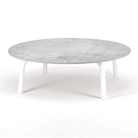 You've probably already gone through the trouble of looking for the perfect items in home depots or department stores. Kobii Outdoor White Aluminium Round Coffee Table | Design ...
