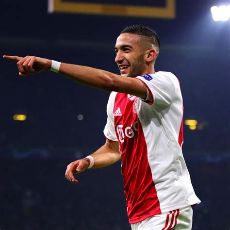 Hakim ziyech plays for eredivisie team afc ajax in pro evolution soccer 2018. Hakim Ziyech Says 'Anything Is Possible' on Future Amid ...