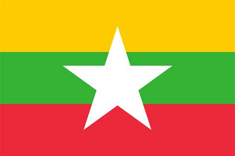 National Symbols Of Myanmar Burma Flag Emblem Captial Animal