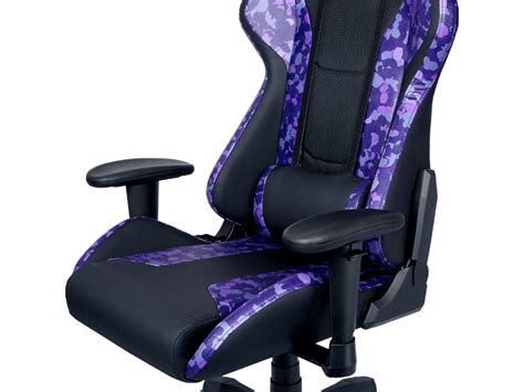 Cooler Master Caliber R1s Purple Camo Gaming Chair Gaming Chairs