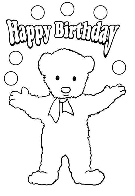 The party held to celebrate the new drawings of happy birthday! Birthday Coloring Pages