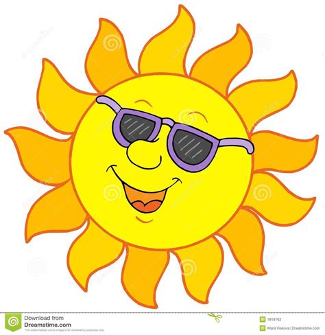 Smiling Sun Sunglasses Stock Illustrations Vectors And Clipart Clip Art Sun With