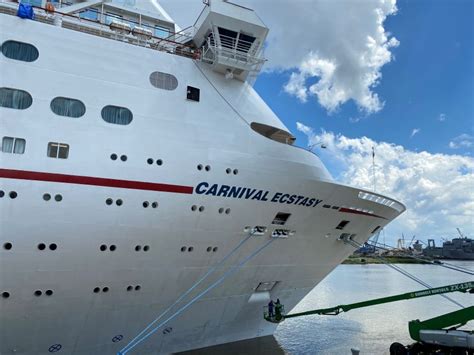 What Happened To Carnival Ecstasy Retired Cruise Ship Arrives In
